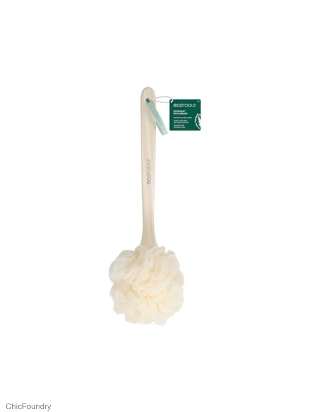 EcoPouf Loofah Back Scrubber Long Handle Bath Brush Exfoliating Body